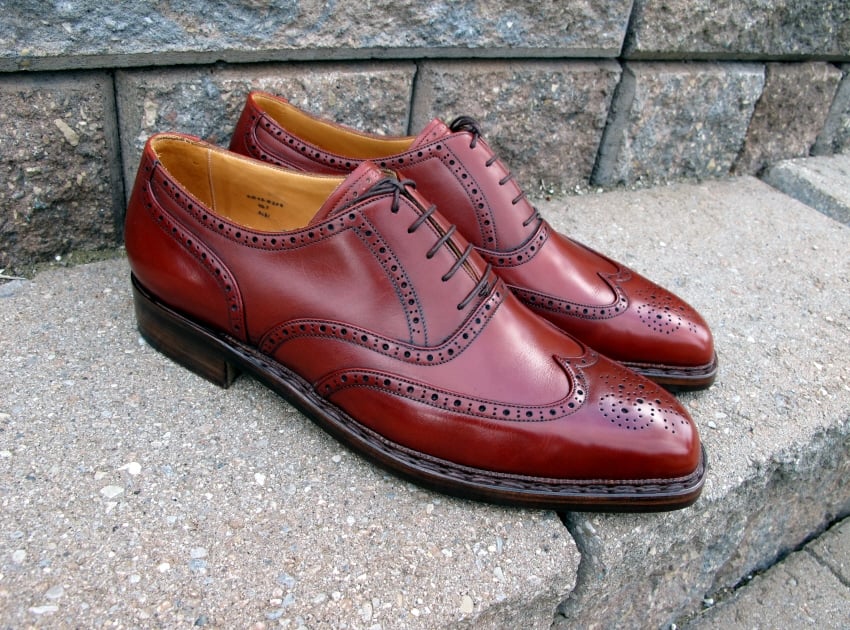 Red Brogues by VASS