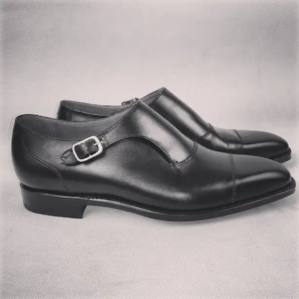 j.fitzpatrick single monk shoe