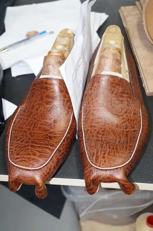 Not all bespoke shoes are pretty nor dainty