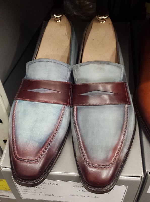 Septieme Largeur 'Miro loafer in for a cool patina