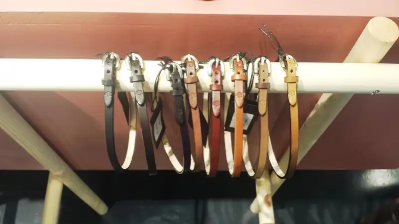 Some nice leather bracelets that they have just started doing, in quite an array of colors!