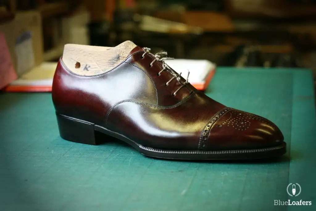 Foster & Son Bespoke oxford, courtesy of Blue Loafers