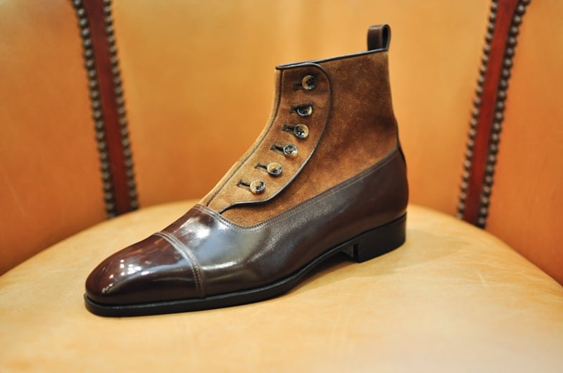 Aubercy Button boot, courtesy of Parisian Gentleman