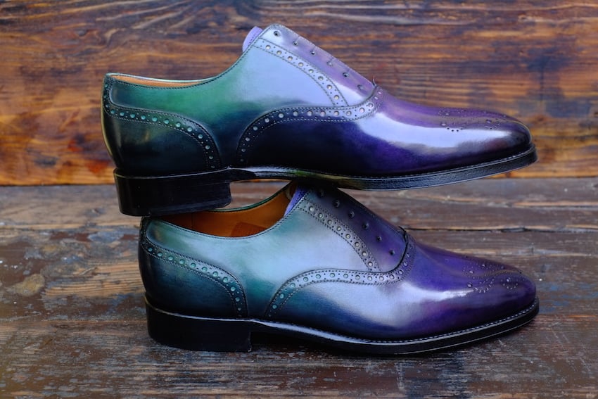 First Round of Patinas Done by J.FitzPatrick x Dandy Shoe Care