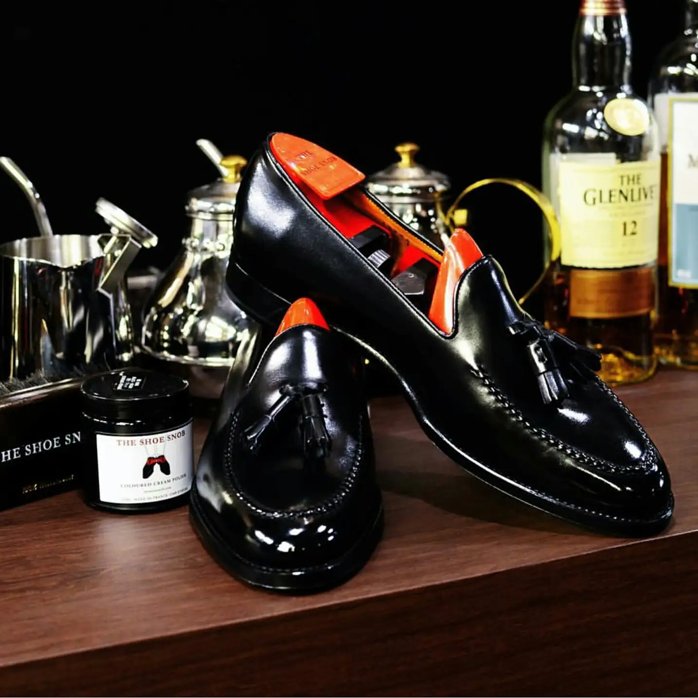 J.FitzPatrick loafers shined by Sun Dance Shop in Seoul