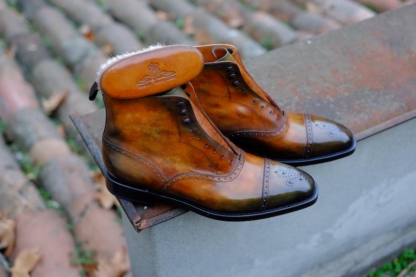 First Round of Dandy Shoe Care x J.FitzPatrick "David" Boot