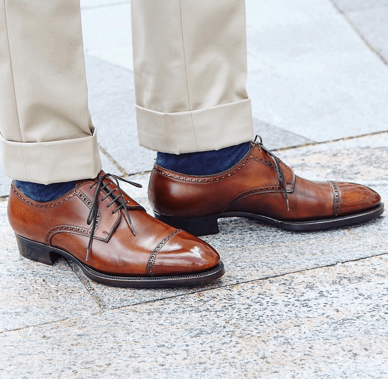 Contrasting Socks - Adding Flare to Your Outfit
