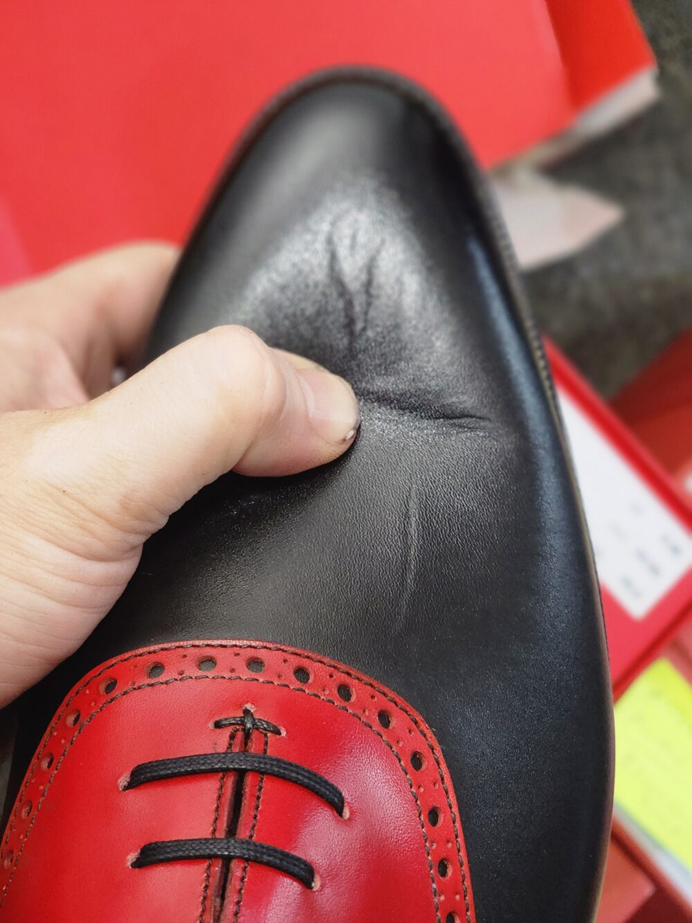 poor leather quality, belly leather, dry leather