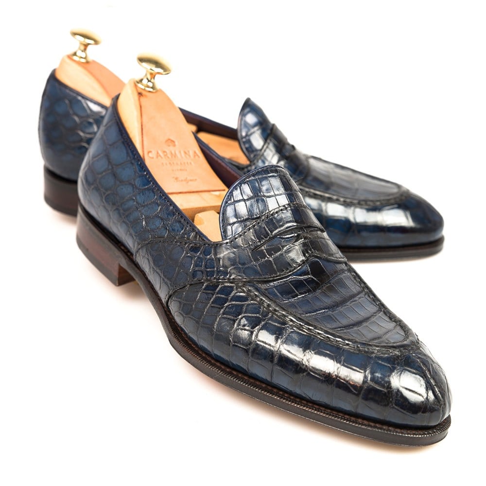 Carmina's Exotic Leather Loafers