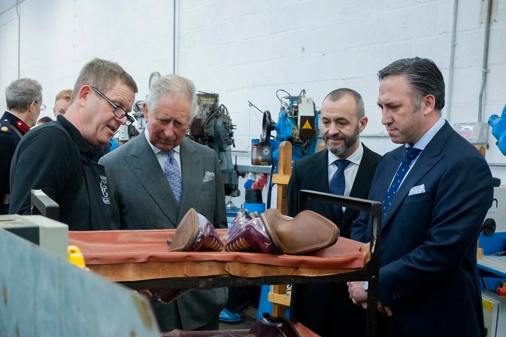 HRH Prince of Wales Visit to Gaziano & Girling