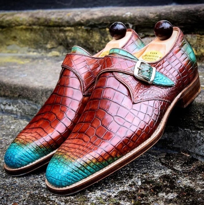 Fit for a Prince! - Vass Alligator Monks with Patina