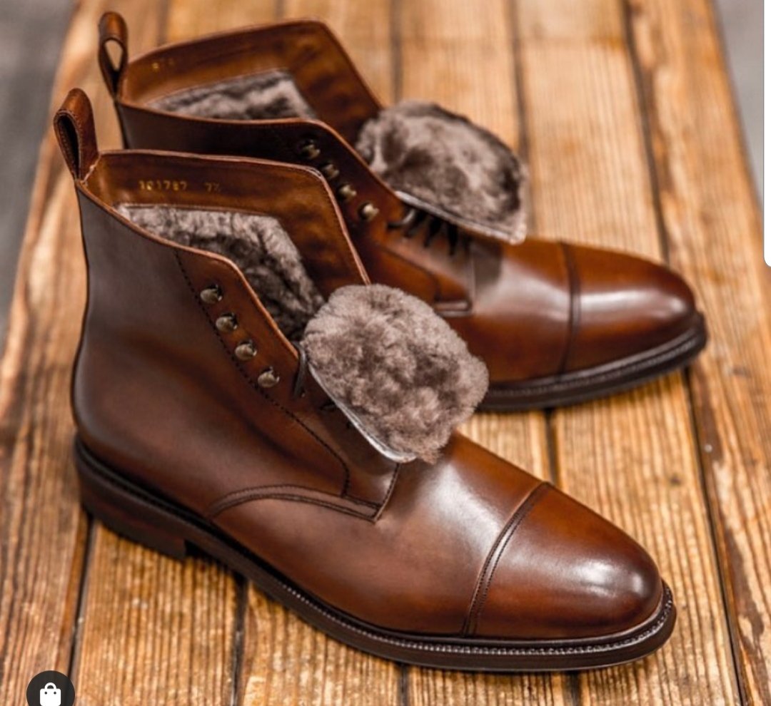 Fur Lined boots by Meermin