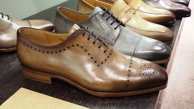 Magnanni Shoes, Blake-stitched