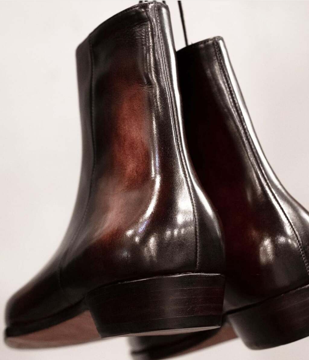 The Side Zip Boot by Graziat Taipei