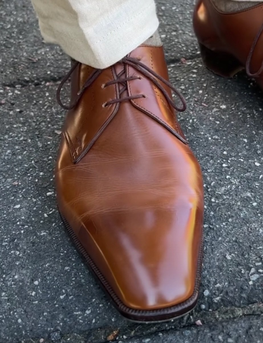 Good Leather Creases - A Lot!