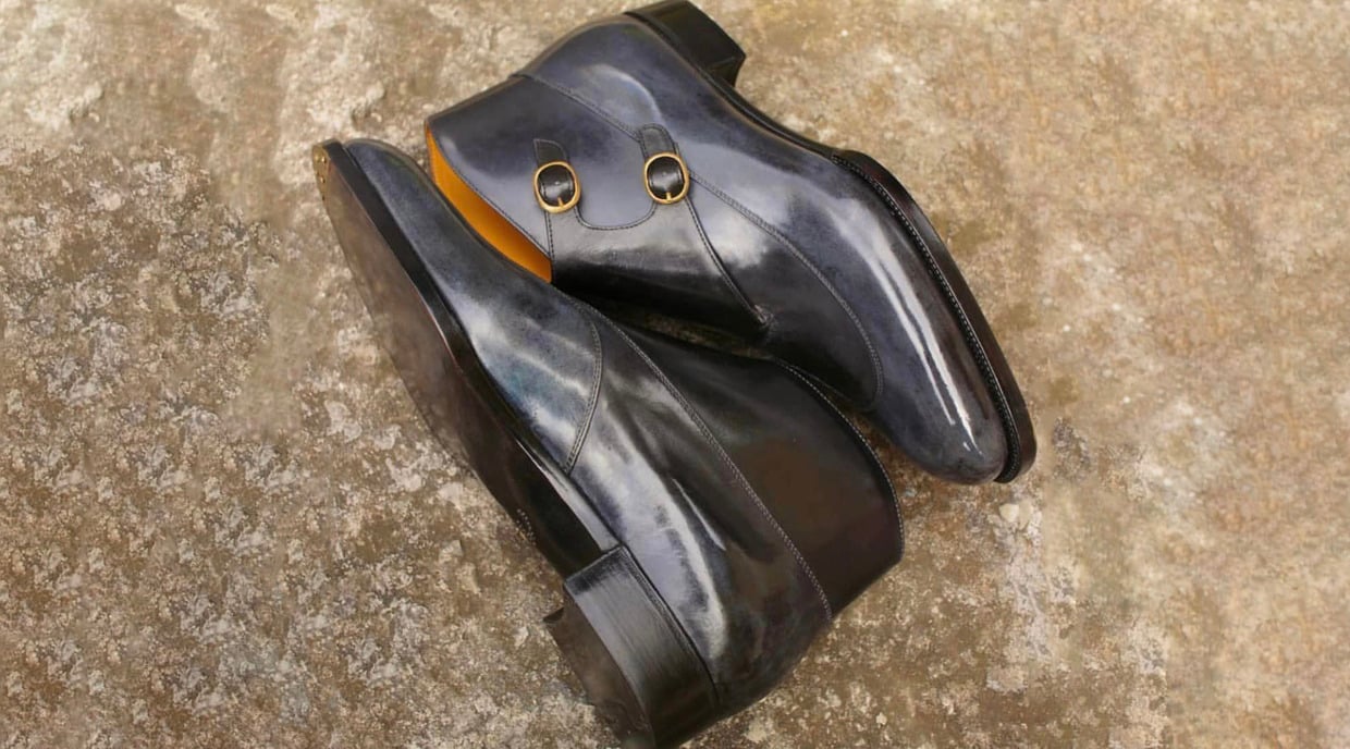 Winson Shoemaker - Spiral Cut Monkstrap Boot