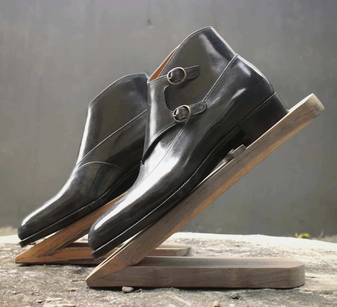 Winson Shoemaker - Spiral Cut Monkstrap Boot