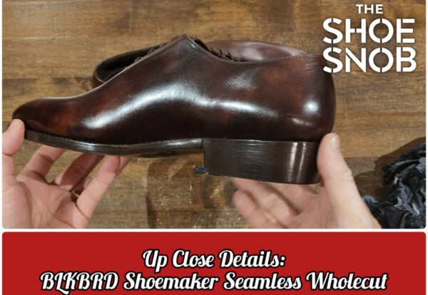 BLKBRD Shoemaker Seamless Wholecut