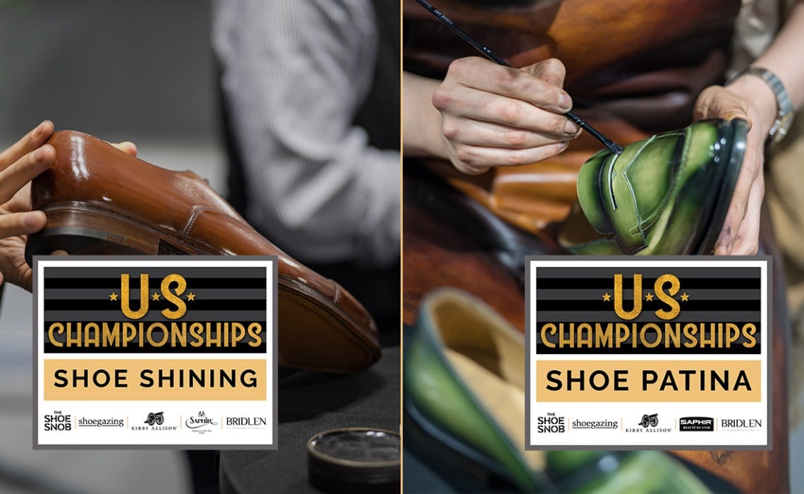 US Shoe Shining Shoe patina kopiera