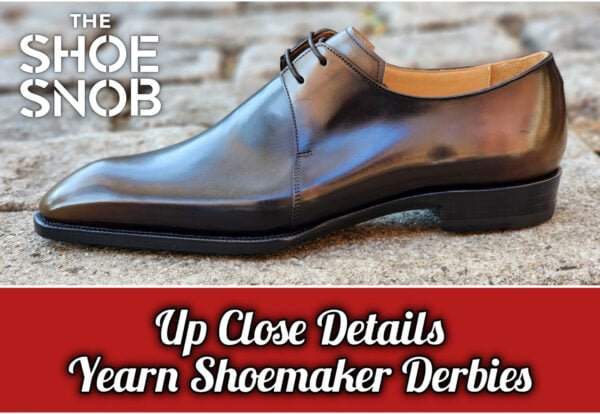 Up Close Details – Yearn Shoemaker Derbies