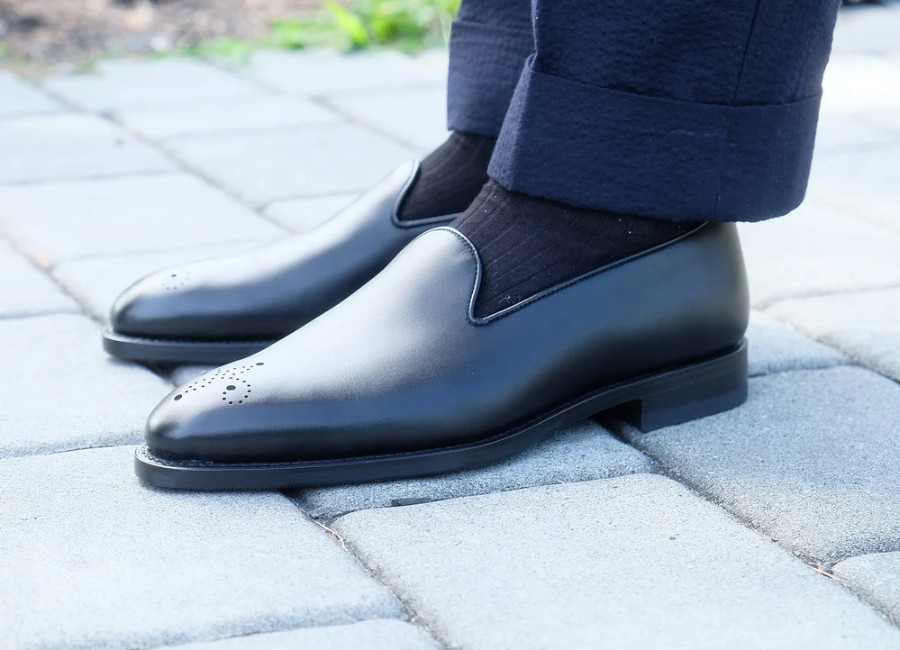 Wearing Loafers With Suits