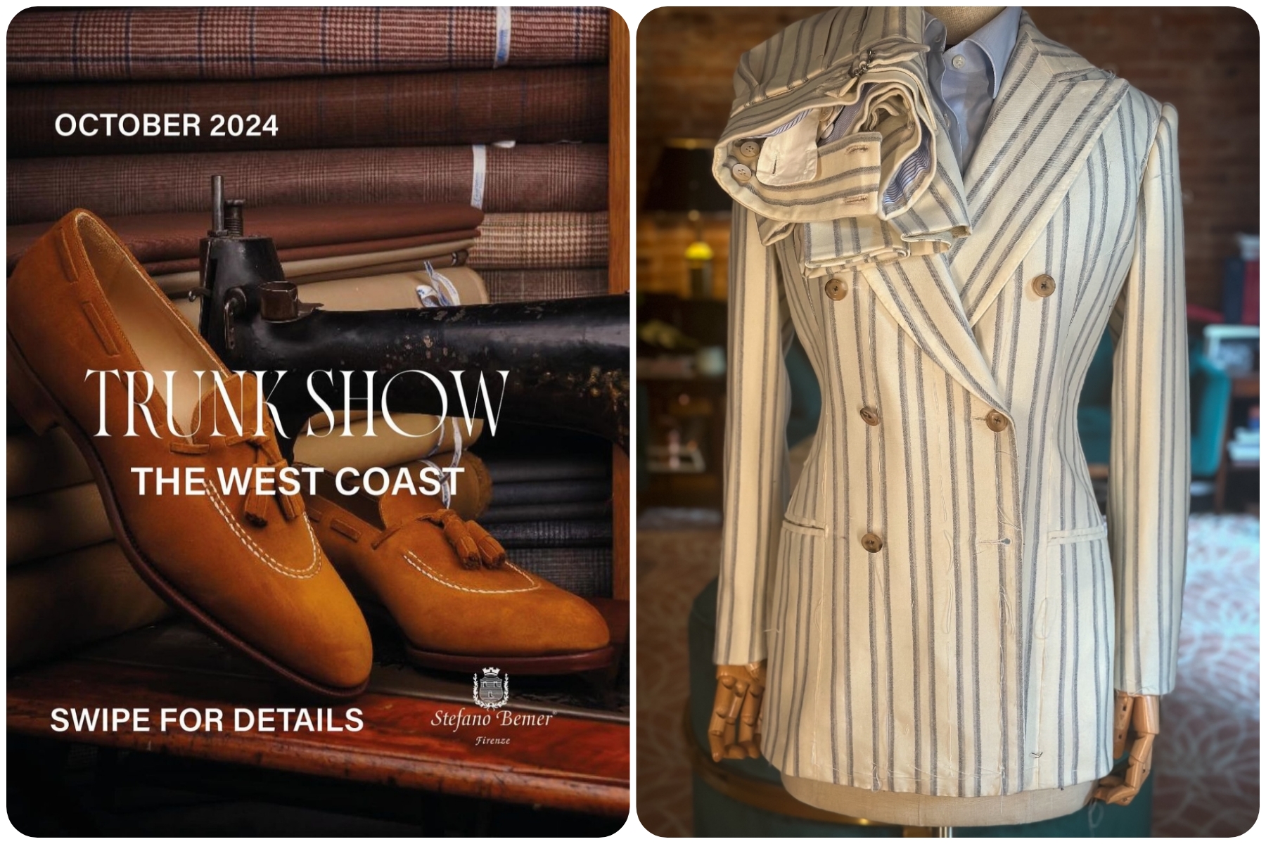 Stefano Bemer Trunk Shows: West Coast - The Shoe Snob