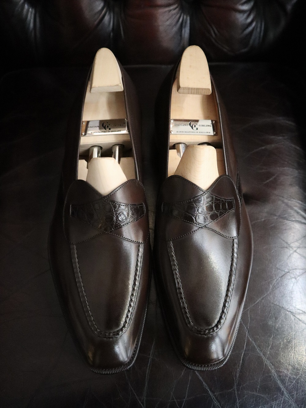 Gaziano & Girling Butterfly Loafers