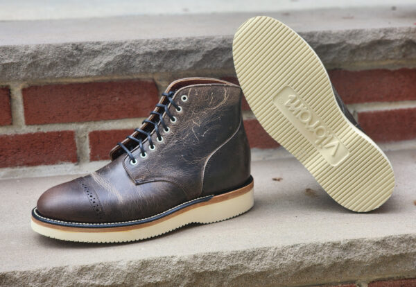 Grant Stone Boot Review: The Garrison in Black Waxed Deer