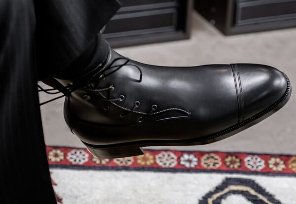 Striking New Design by TYE Shoemaker – Side Laced Boots