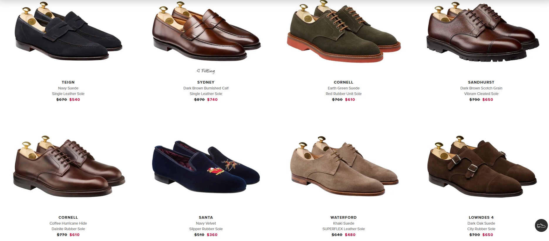 Crockett & Jones Winter Sale 2025
