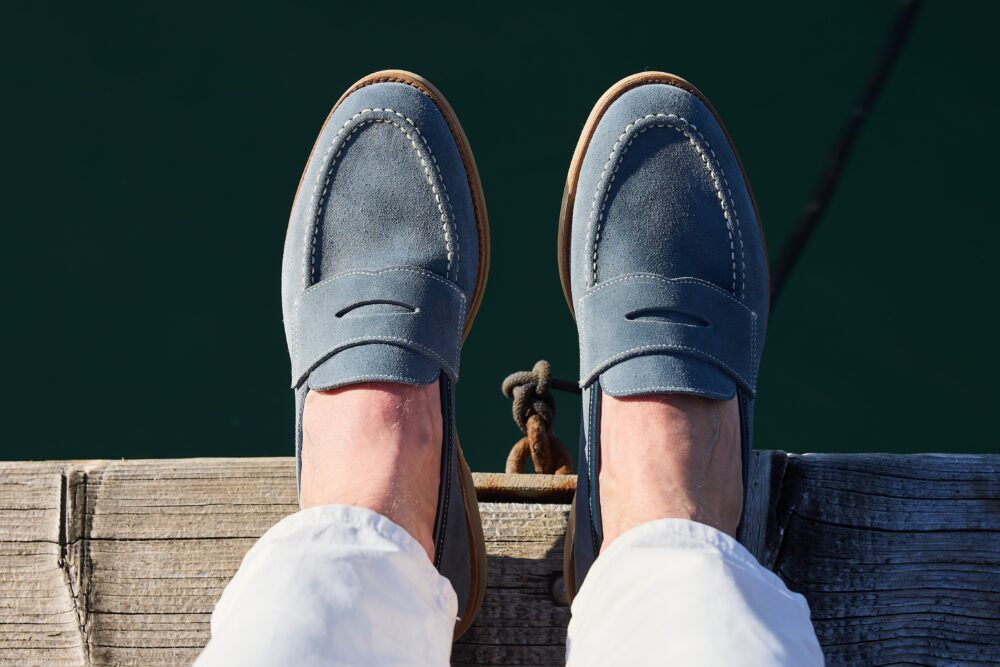 Ocean Suede for Crockett & Jones SS26