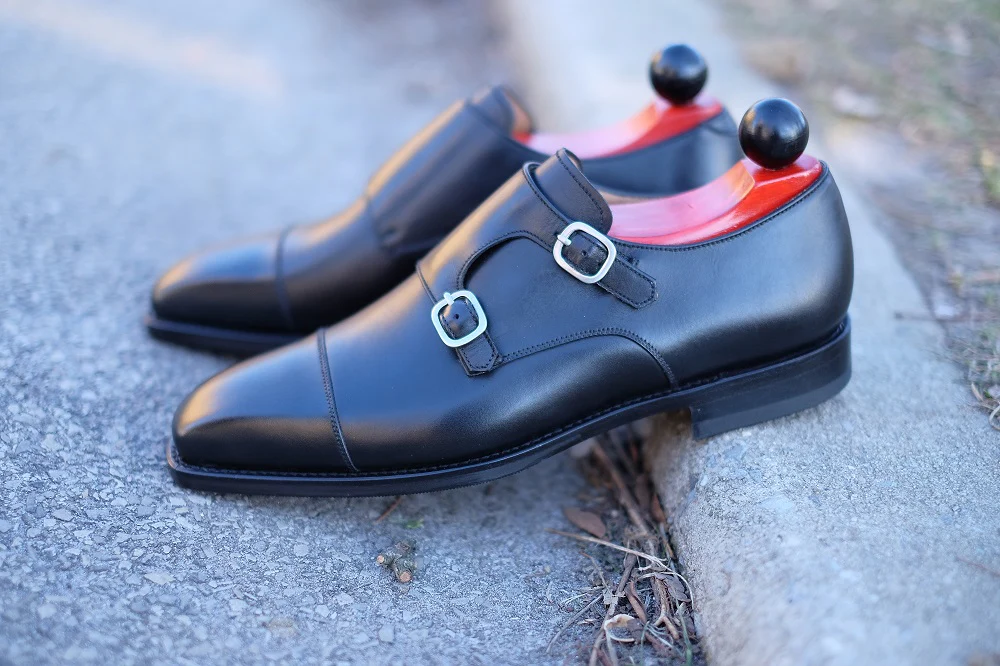 Black monkstraps in the Consolidation Sale