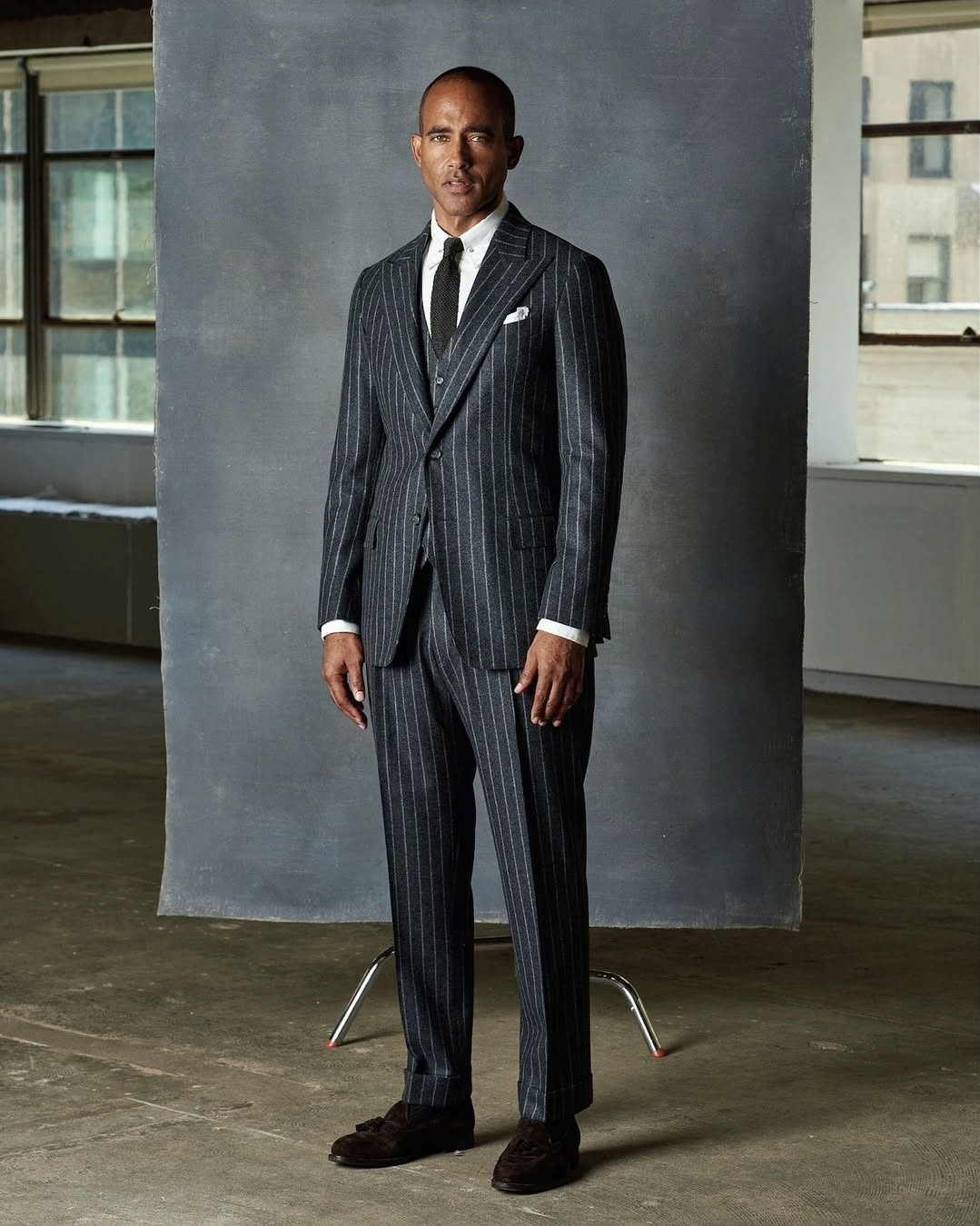 The epitome of classic style, the three piece suit