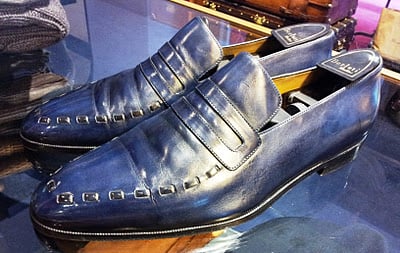 Shoes Of The Week - Berluti's Blue Beauties