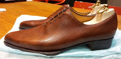 Shoes Of The Week - Pigskin Wholecuts by Carreducker