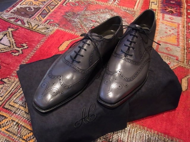 George Cleverley Grey Brogues.....Watch Out Now!