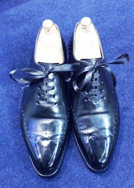 Black Patent Shoes - No Longer Necessary....