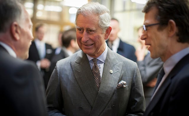 Prince Charles Visits Crockett & Jones